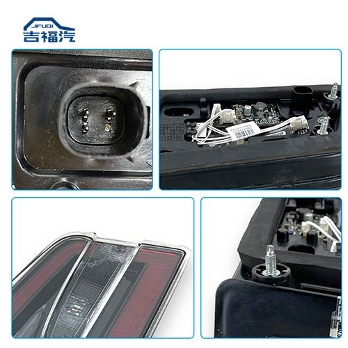 2012-2021 Tesla Model S rear left LH driver tail lights inner OEM 6005922-00-D - Image 6