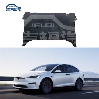 2021-2023 Tesla Model S X Front Under Body Lower Diffuser Aero Splash Shield 1585229-00-B