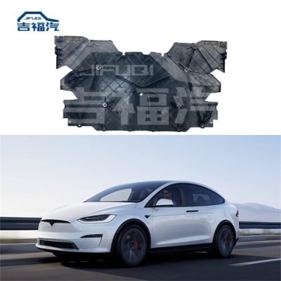 2021-2023 Tesla Model S X Rear Underbody Lower Diffuser Aero Splash Shield Cover 1588165-00-C