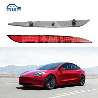 Tesla Model 3 Rear Bumper Reflector Light 1077407-00-F 1077406-00-F