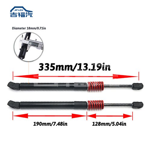 Tesla Model 3 Rear Trunk Lift Supports Tailgate Struts Shock Gas Spring 1091560-00-B - Image 3