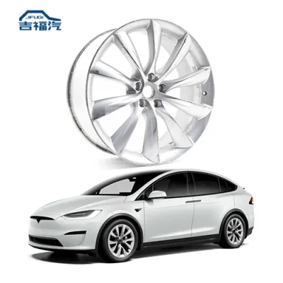 2016-2017 Tesla Model X 22 inch 22x9 10 Spoke Wheel Rim  ET35 1027246-00-C