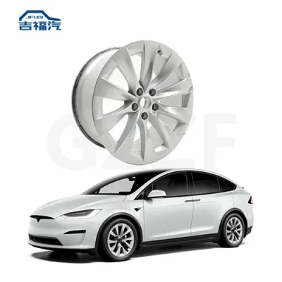 2016-2020 Tesla Model X 20 20x9 Rim 10 Spoke Wheel ET35 1027244-00-A