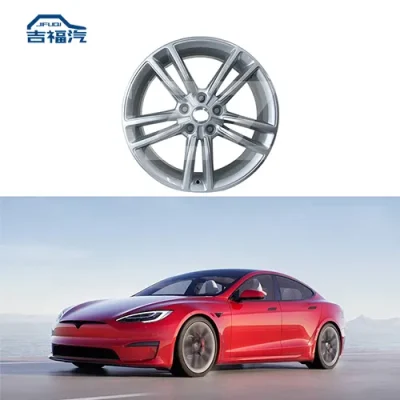 TESLA MODEL S 19 inch WHEEL 19x8.0 RIM SILVER FINISH 6007214-00-D