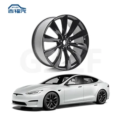 2016-2020 Tesla Model S Turbine 21 21x9 Rim 10 Spoke Wheel ET40 1017337-00-B